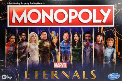Hasbro Monopoly Marvel Eternals Brettspiel vollständig (8+) - vollständig