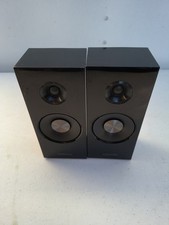 Samsung Glossy Black PS-DS3 Surround Sound Speakers Front Right Front Left