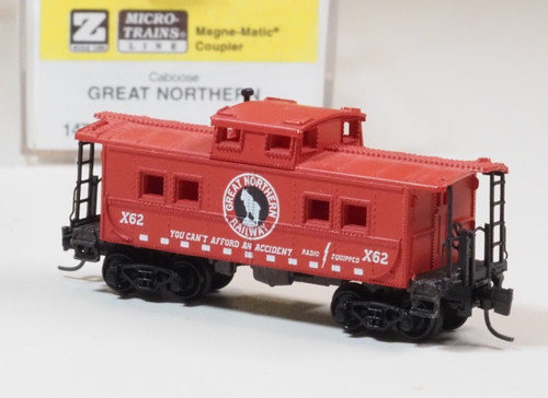 Microtrenes escala Z MTL 14715-2 Great Northern Caboose # X62 Nuevo en caja | Zustand: New