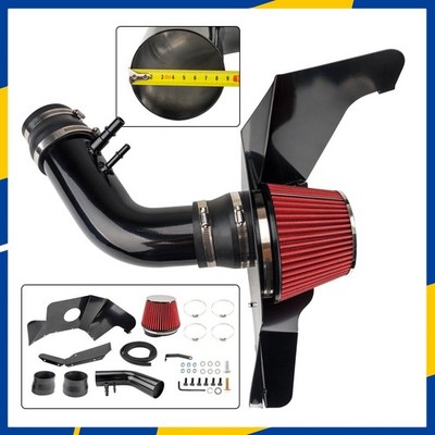 Cold Air Intake Kit + Heat shield For Ford Mustang V6 3.7L 2015-2017