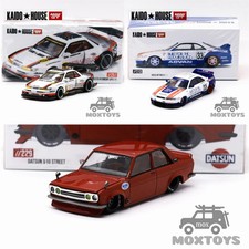 Kaido House x Mini GT 1:64 Silvia S13-R Skyline R33 Datsun 510 Diecast Model Car