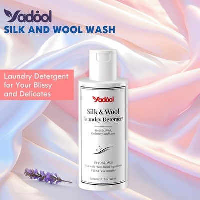 Concentrated pH Neutral Silk & Wool Detergent - 3.72 Oz - Eco-Friendly Formula