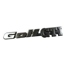 Schriftzug Golf GTI Emblem Logo für Golf 2 GTI, 16V und G60 ab Mod. 88