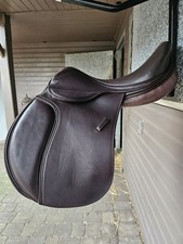 Harry Dabbs Jaguar XK120 Jump Saddle, 17.5, Brown Covered Leather