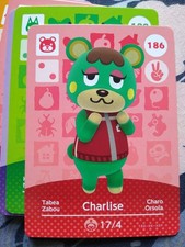Charlise Animal Crossing Amiibo Card 186 S...