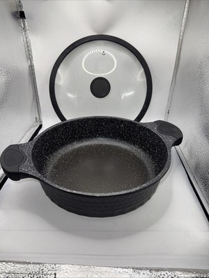 Low Casserole Nonstick 11 Inch Pan With Lid D&W Kitchen Cookware Deane & White