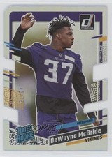 2023 Donruss Rated Rookie Press Proof Silver Die-Cut 40/75 DeWayne McBride u6m