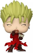 NO BOX-NEW Funko Pop Trigun Vash The Stampede w/Donut(Gamestop Exclusive) #1367