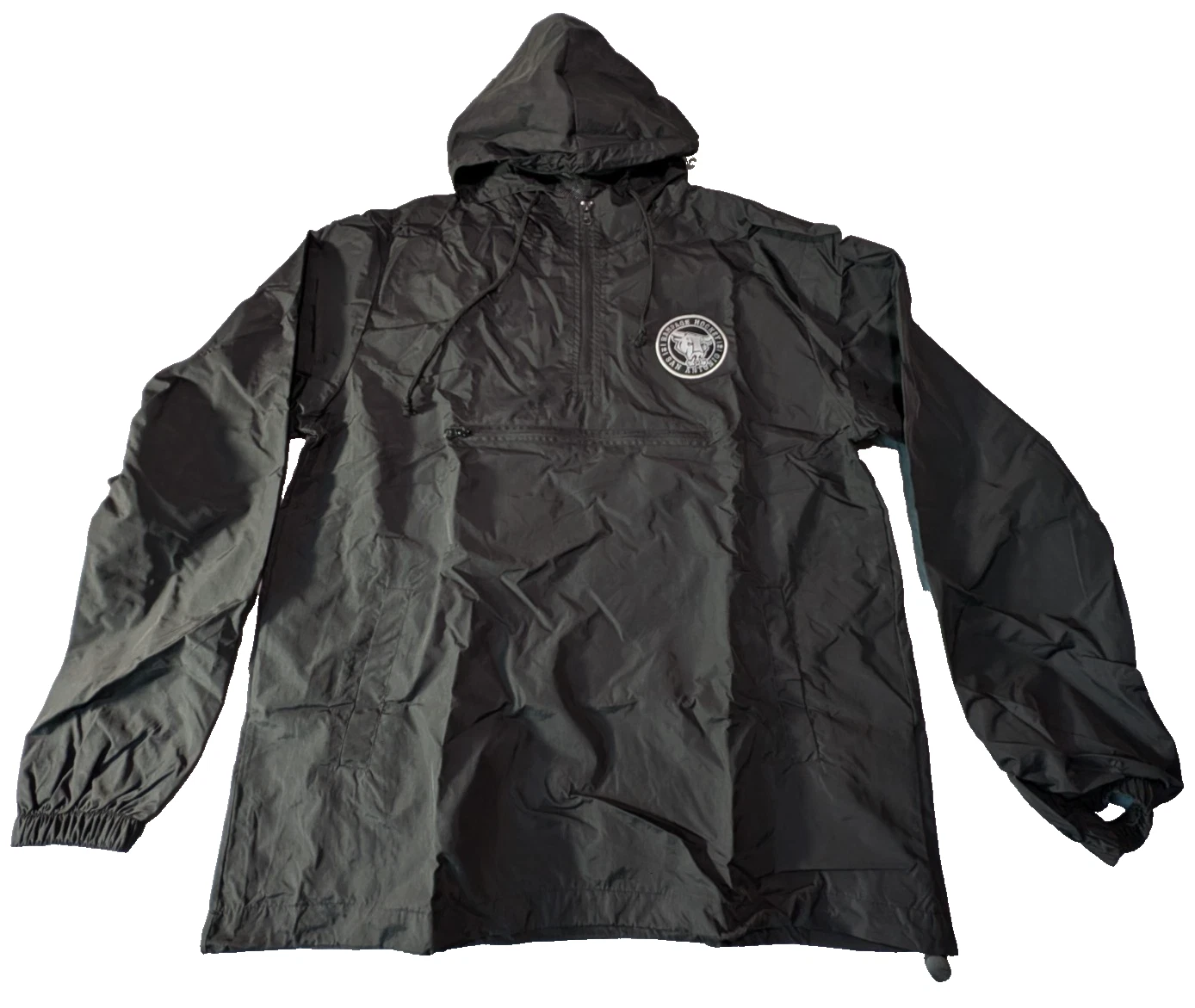 San Antonio Rampage Minors Hockey Windbreaker Jacket Adult Size XL Black Gray
