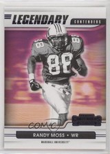 2021 Panini Contenders Draft Picks Legendary Purple Randy Moss #20 HOF gc7