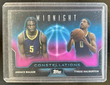 2023-24 Topps Midnight Jarace Walker Tyrese Haliburton Constellations RC #C-25