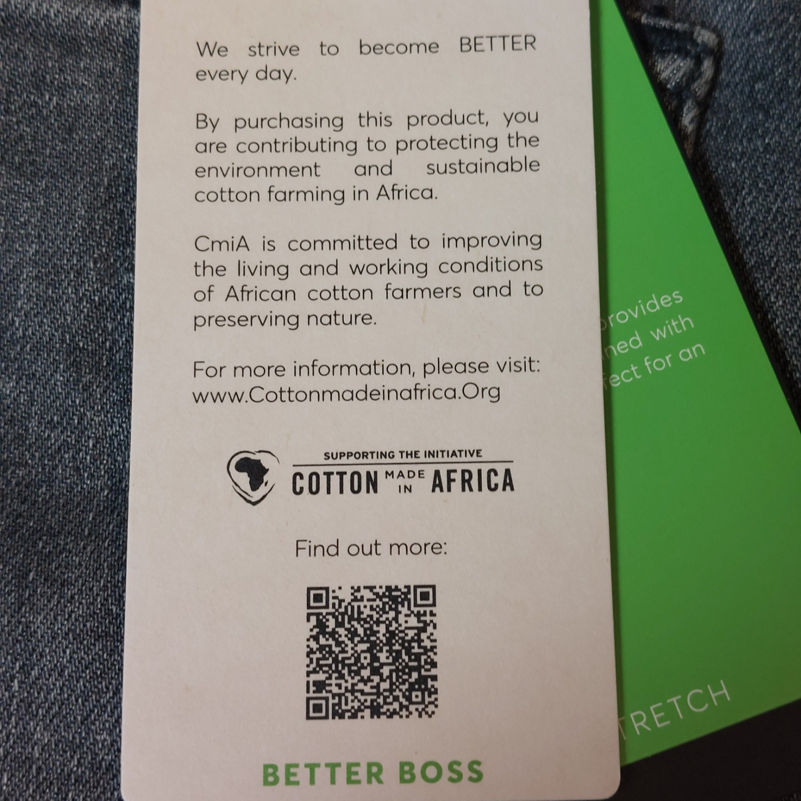 HUGO BOSS Men's Delaware Stretch Straight Medium Grey Jeans W36 L34 thumbnail 5