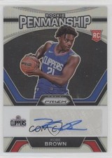 2023-24 Panini Prizm Rookie Penmanship Silver Kobe Brown #RP-KOB Auto 1cb6
