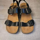 Buckle Sandals CEKE722FLY BRIDLE BLACK SZ 38 WOMEN — photo 3