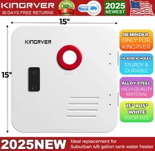 15x15'' inch RV Water Heater Door Kit Replacement for 6 Gallon tank Water Heater