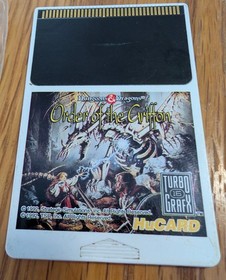 Dungeons & Dragons: Order of the Griffon (TurboGrafx-16, 1992) HuCARD Only