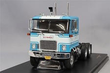 IXO MODELS 1/43 GMC Astro 95 1970 Blue/White/Orange Diecast Miniature Car TR213