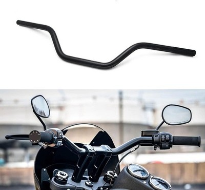 Motorcycle Handlebar 7/8'' 22mm Cafe Racer Handlebars Drag Bars Universal For ...