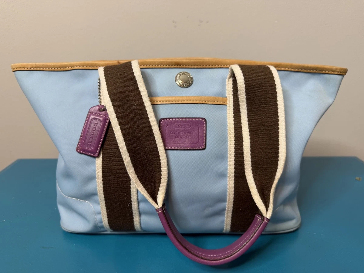 Coach Hampton Purple Bags & Handbags for Women for sale | eBay