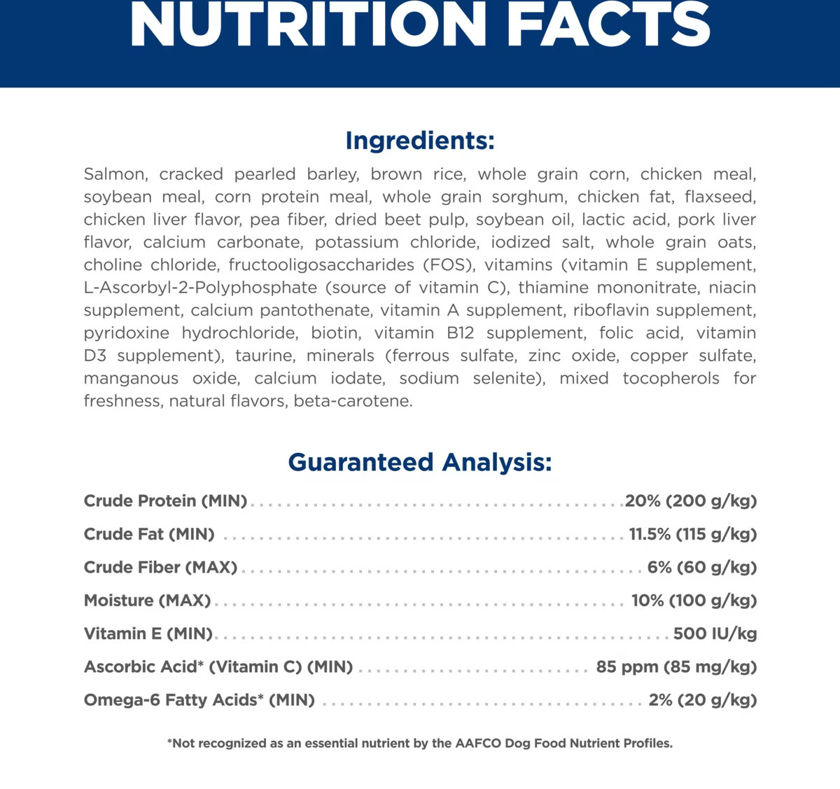 Hill's Science Diet Adult Salmon & Brown Rice 33-lb