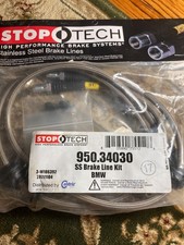 Stoptech 950.34030 - Brake Line Kit Stainless Steel 2-wheel Set