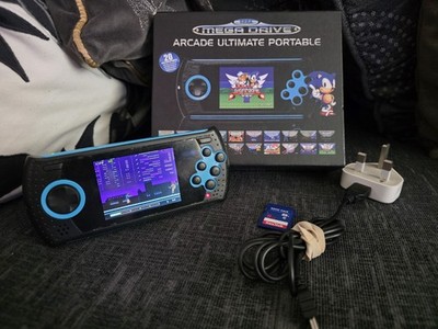 SEGA PORTABLE MEGADRIVE /GENESIS KONSOLE 20 SPIELE SELTEN inkl. 8gb SD Karte mehr hinzufügen 