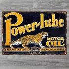Power-Lube Motor Oil 8 x 12 Novelty Vintage Metal Sign Shrink-Wrapped