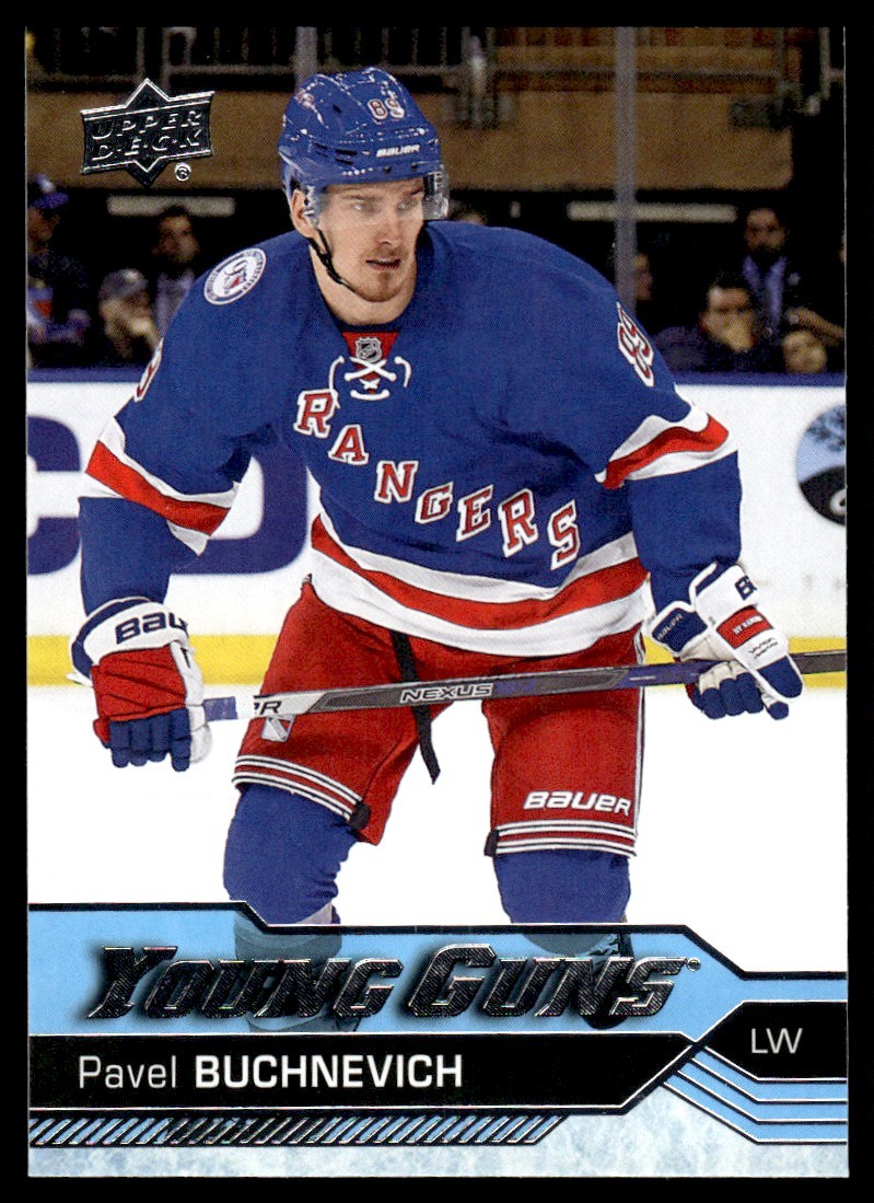 2016-17 Upper Deck Young Guns Pavel Buchnevich Rookie New York Rangers #227