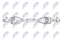 NTY Antriebswelle NPW-MZ-131 FüR Mazda