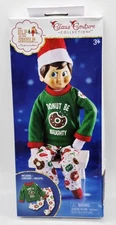 The Elf on the Shelf Claus Couture Donut Pajamas Outfit - Elf Not Included NIB