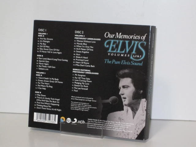 2 CD Elvis Presley: Our Memories Of Elvis Vol. 1, 2 & 3 (2012 FTD) - Bild 2 von 4