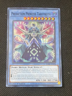 YuGiOh! - Prediction Princess Tarotreith DABL-EN038 Super Rare 1st Edition NM
