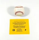 Robert Fick Signed Official OMLB Baseball Auto