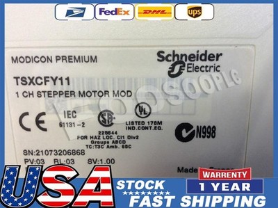 Schneider Electric: TSXCFY11, Motion Control Module-For Stepper Motors-Unity Pro