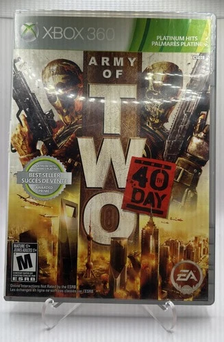 Army of Two 40th Day - Microsoft Xbox 360 (Platinum Hits) [Tested]