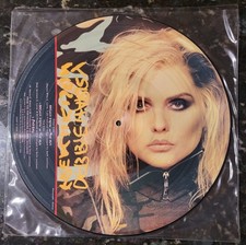 Blondie Debbie Harry 1986 PICTURE DISC French Kissin' Dance/ Dub CHSP 12 3066 NM