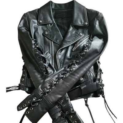 Neo-Vintage Chrome Hearts JJ Dean Dagger RARE Leather Jacket Size Large