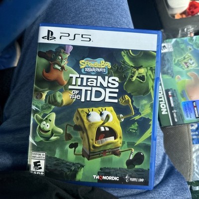 REPLACEMENT CASE ONLY SpongeBob Titans of The Tide PS5 Sony PlayStation 5