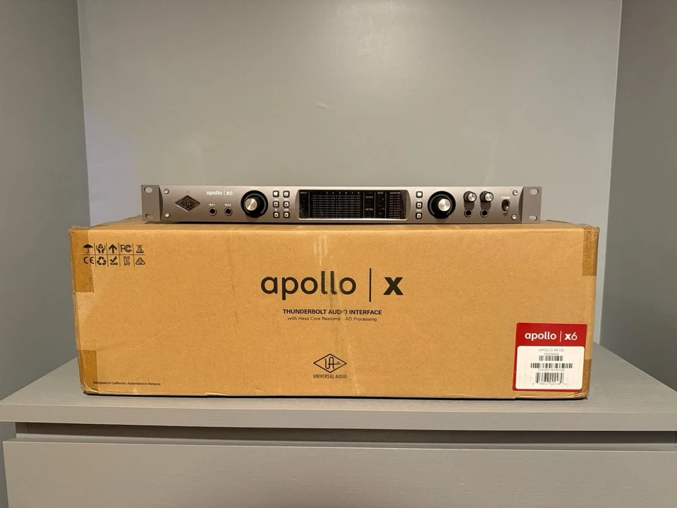 Universal Audio Apollo X6 Thunderbolt 3 Audio Interface