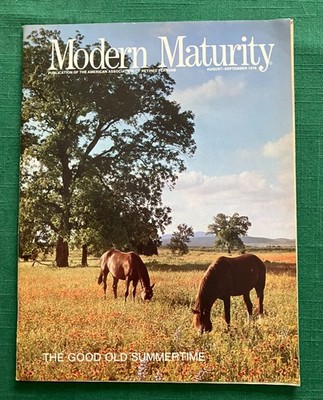 Modern Maturity AARP Magazine - August/September 1978 - Good Old Summertime