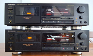 Pioneer CT 737 MK II 2 unidades en lote defectuoso ¡Subasta Made in Japan!
