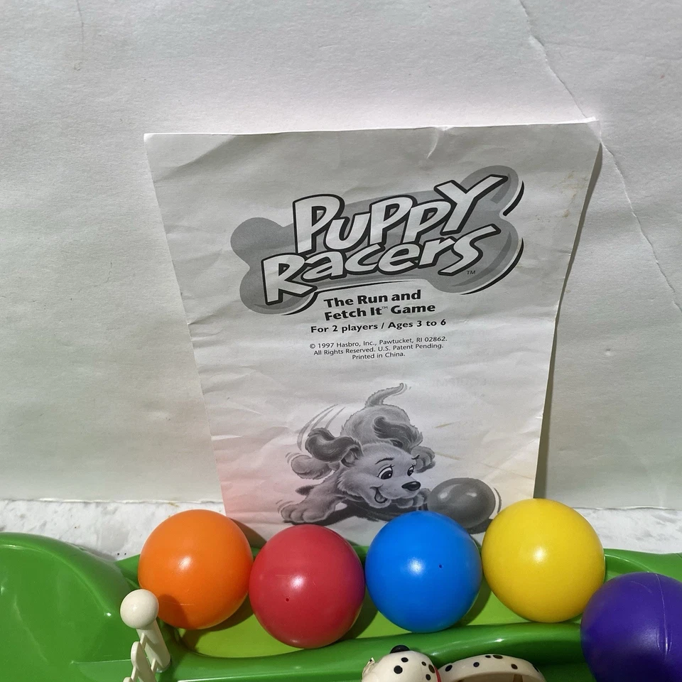 Vintage Puppy Racers Game Parker Brothers COMPLETE Works With Instructions - Image 3 of 4