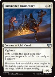 Summoned Dromedary #37 Uncommon Secrets of Strixhaven