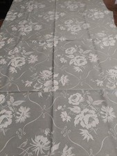 Funda Cojín Patio Tela Algodón Damasco Vintage Tapizado 130 X 150 cm