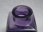 Early 1900's PARKER's #4 INK BOTTLE Lucky Curve Fountain Pen~Rare AMETHYST GLASS — photo 6