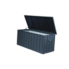 150 Gallon Lockable Outdoor Storage - Waterproof Patio Bin for