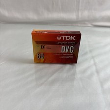 TDK DVC 60 Mini DV Digital Video Cassette Tape Superior Grade DVM60ME