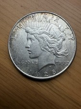 1928 S Peace Dollar - AU - As Shown! (#3086)