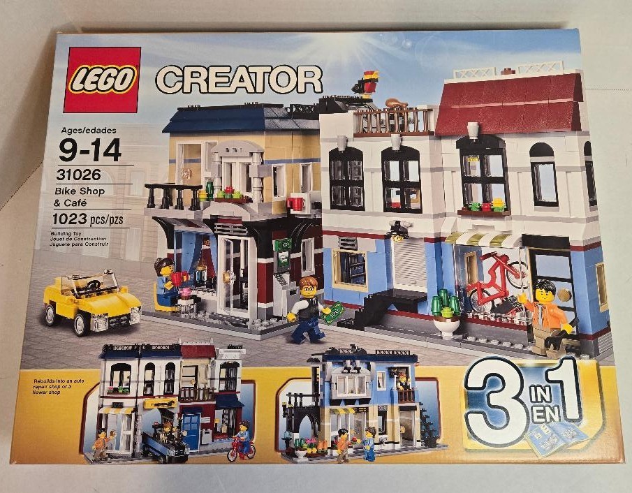 LEGO Creator 31026 Bike Shop & Cafe - Brand New In Factory S