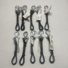 10-18  Heavy Duty NATURAL RUBBER Tarp Straps TARP TIE DOWN Bungee Cords 15  EDPM